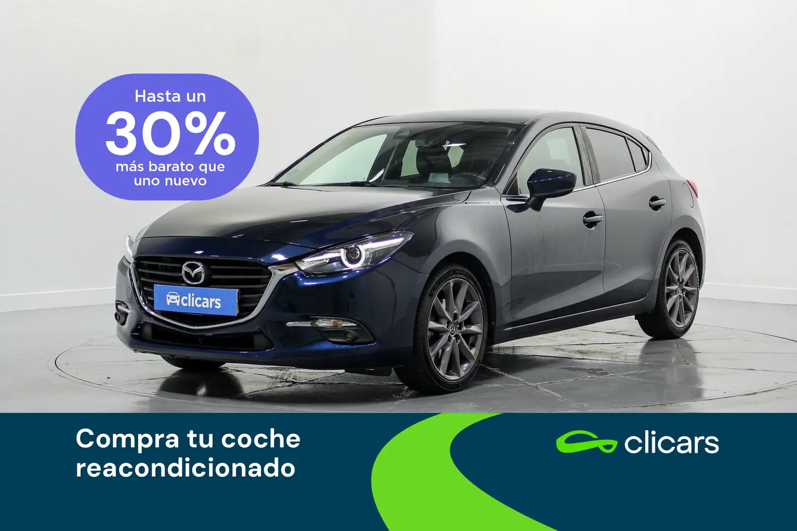 Mazda 3 2.0 Black Tech Edition 88kW Azul - 1