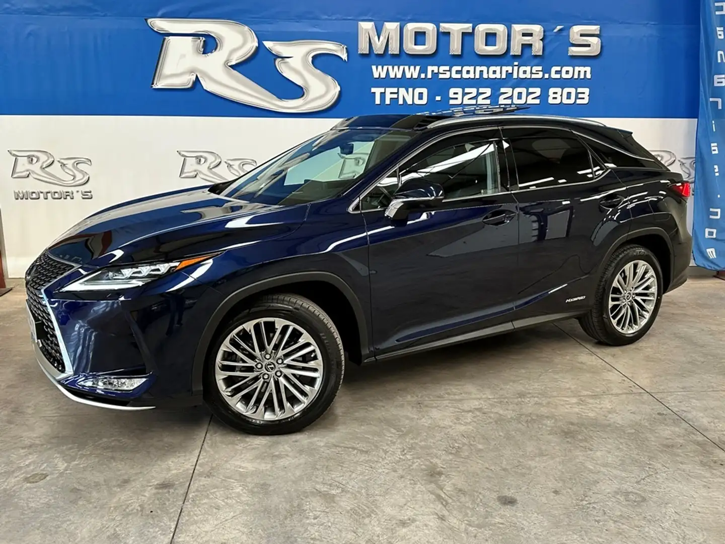 Lexus RX 450h Luxury Blauw - 1