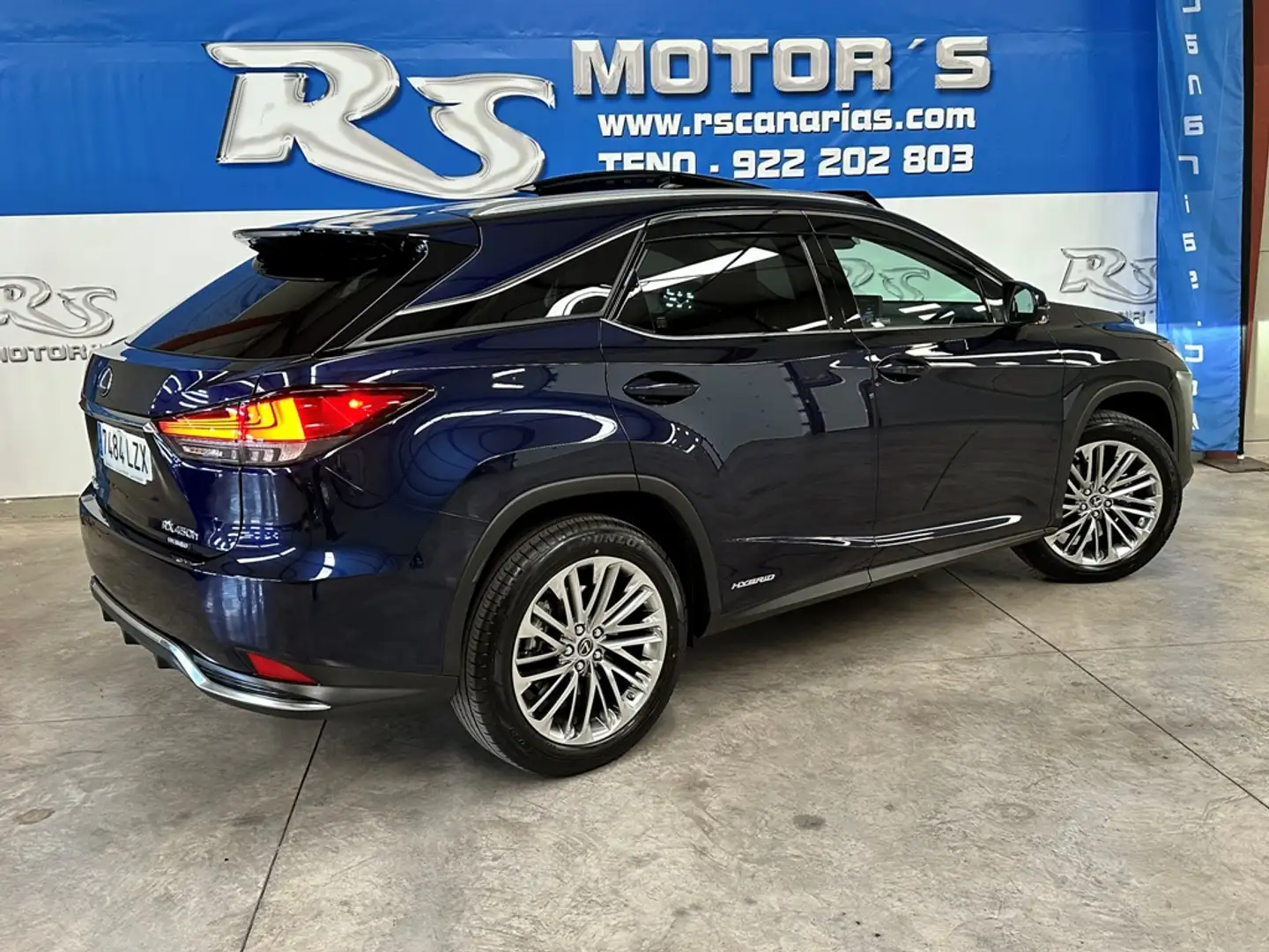 Lexus RX 450h Luxury Blauw - 2