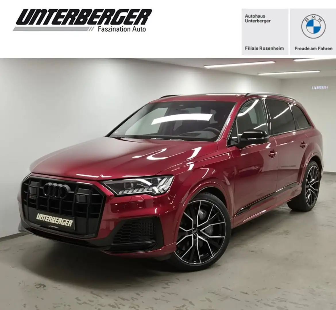 Audi SQ7 4.0 TFSI quattro competition plus Head-Up Rot - 1