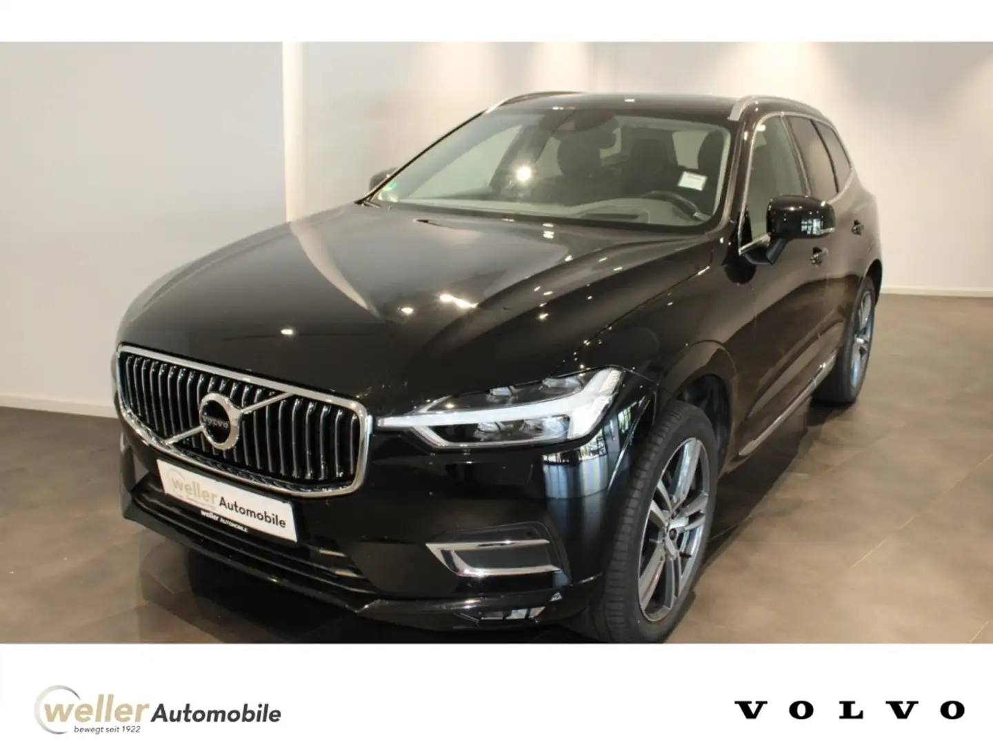 Volvo XC60 B5 D Inscription AWD AHK Standheizung Pano Head-Up Schwarz - 1
