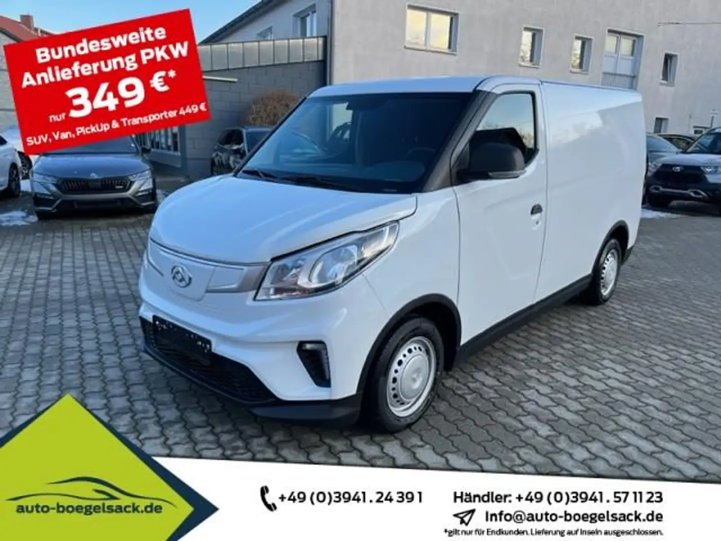 Maxus eDeliver 3 L1 50KWH+SOFORT Weiß - 1