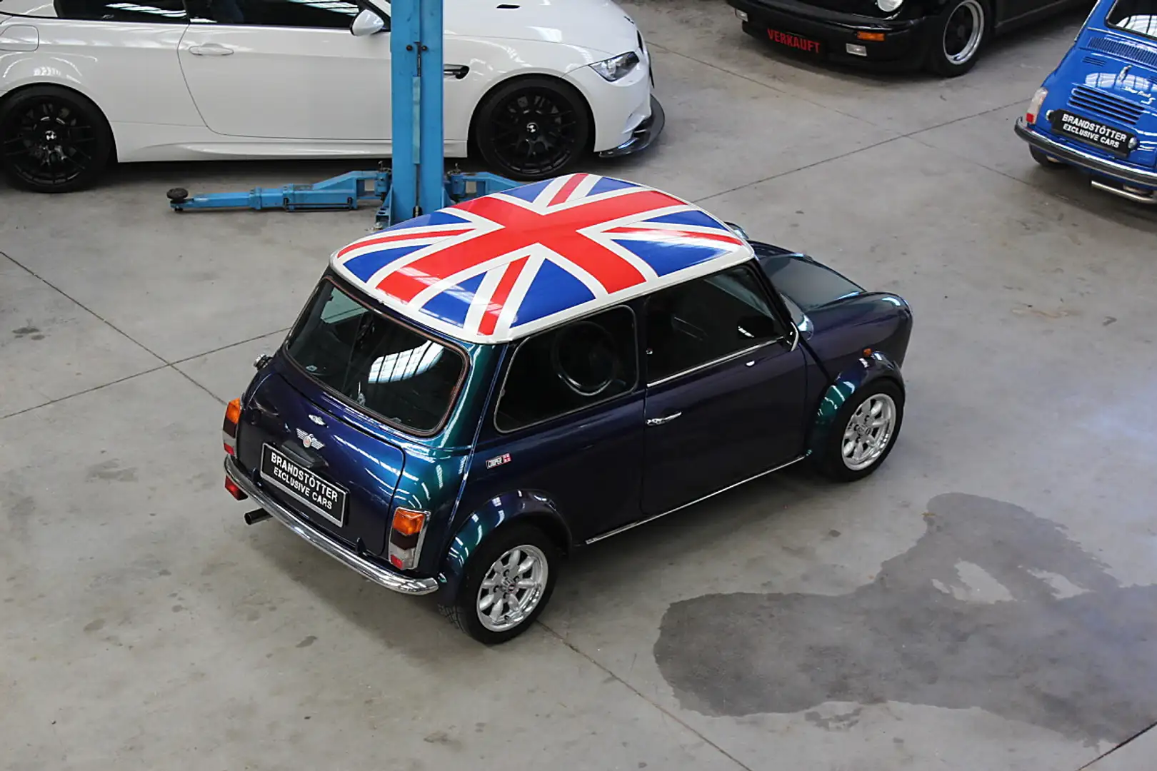 MINI Cooper 1275- Ö-Auslieferung-Effektlackierung Blau - 2