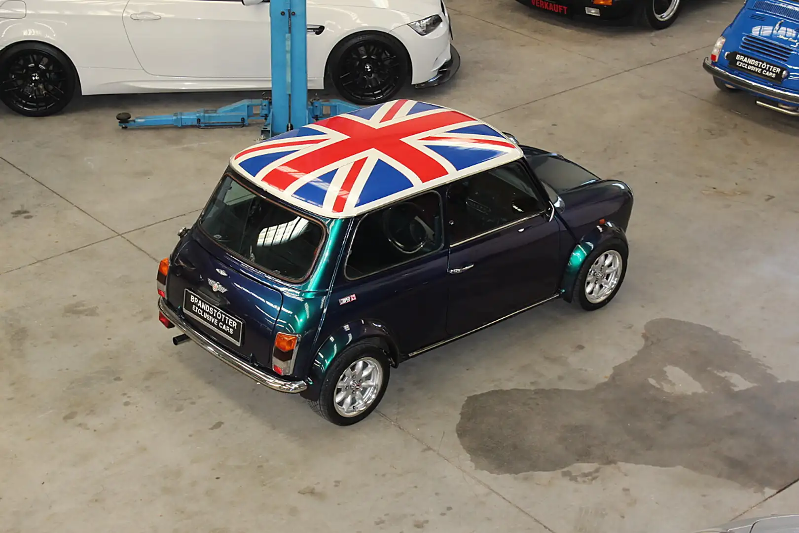 MINI Cooper 1275- Ö-Auslieferung-Effektlackierung Blau - 1