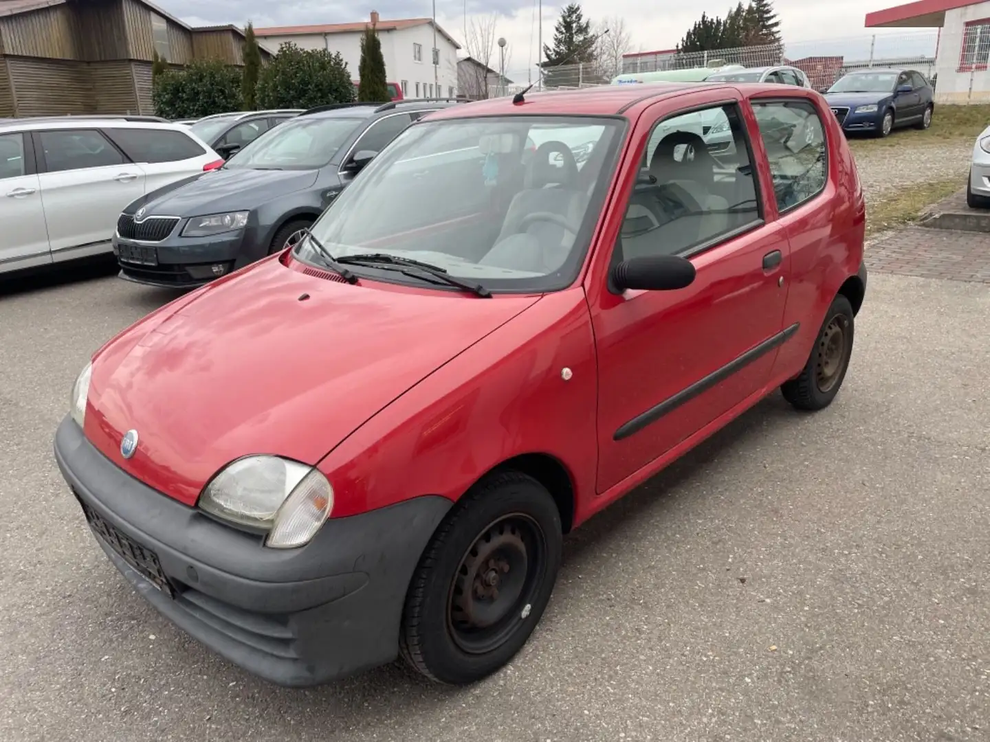 Fiat Seicento Basis Rood - 1