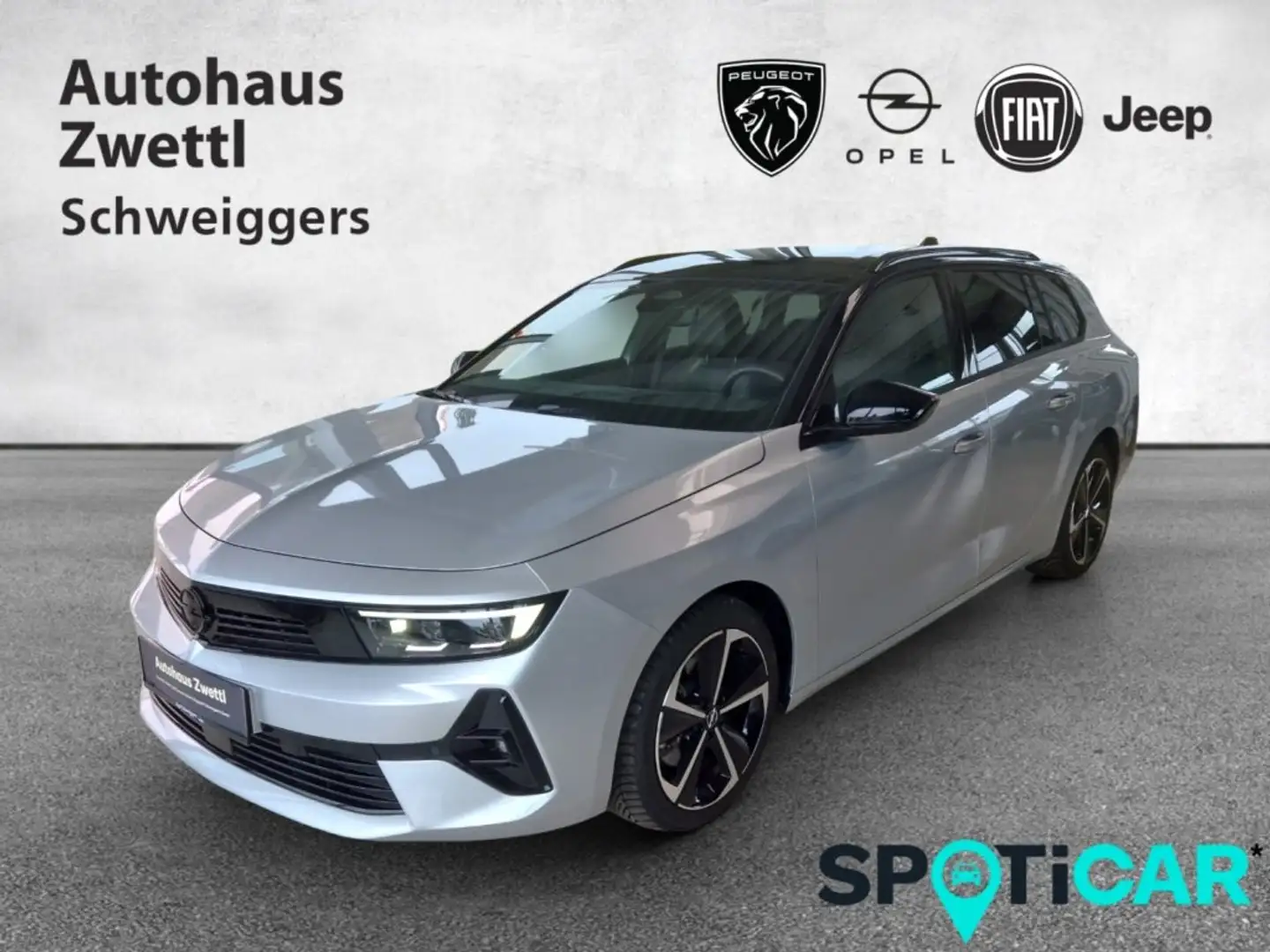 Opel Astra ST GS BHDI 130 AT8 Silber - 1