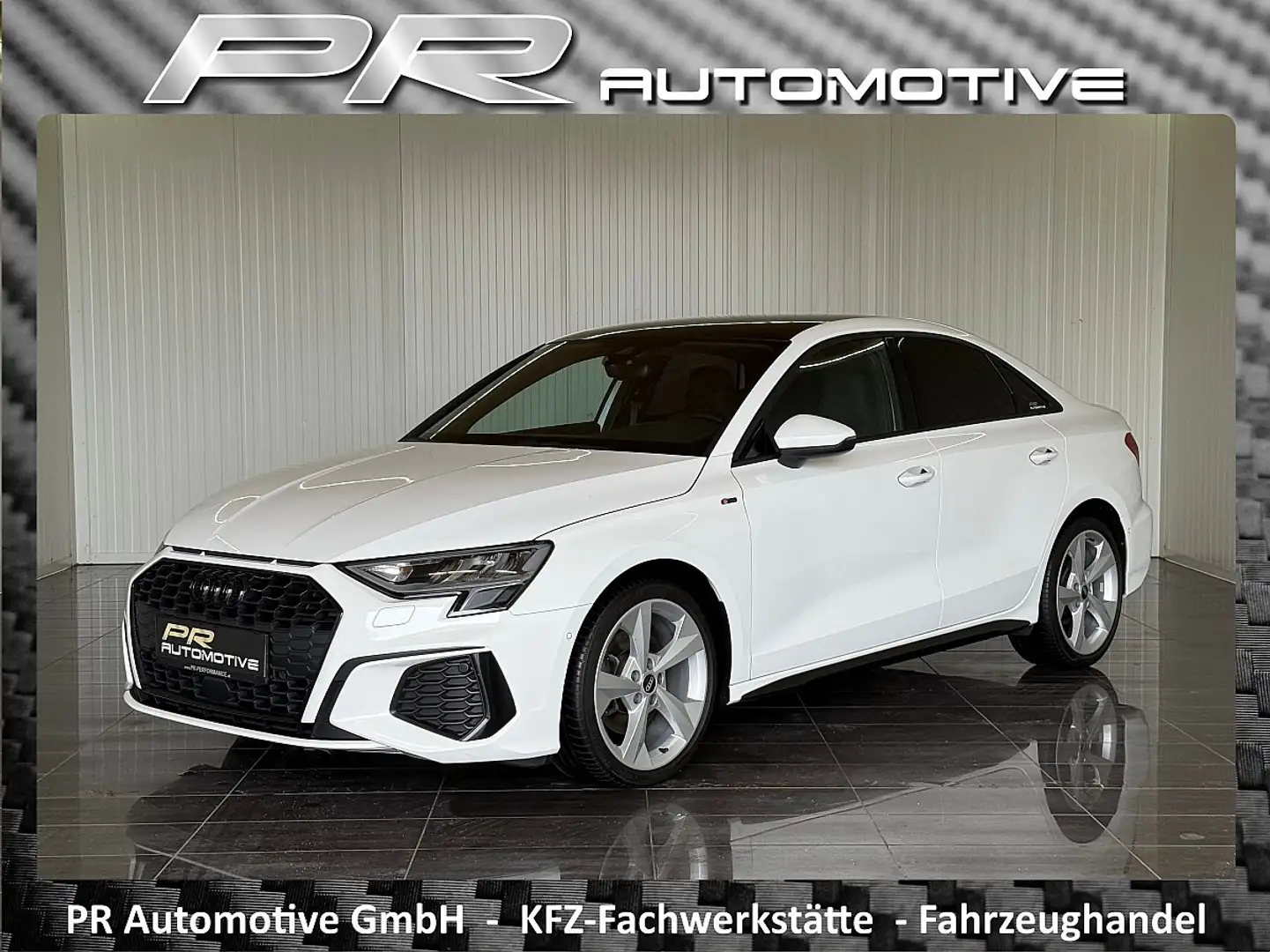 Audi A3 30 TDI Limo 2,0 TDI S-line S-tronic VIRTUAL*STH... Weiß - 1