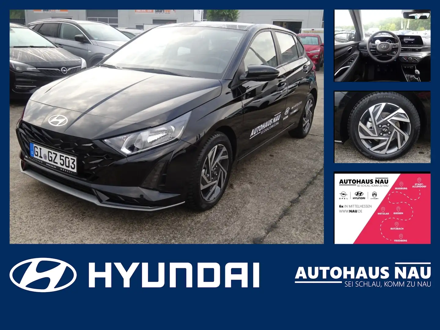 Hyundai i20 1.0 T-GDI Trend inkl. Big Deal! Schwarz - 1