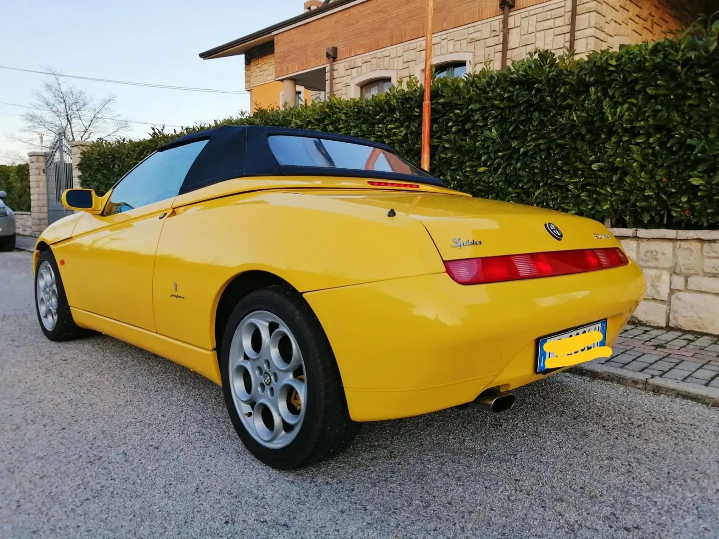 Alfa Romeo Spider 2.0 ts 16v L 150cv Giallo - 2