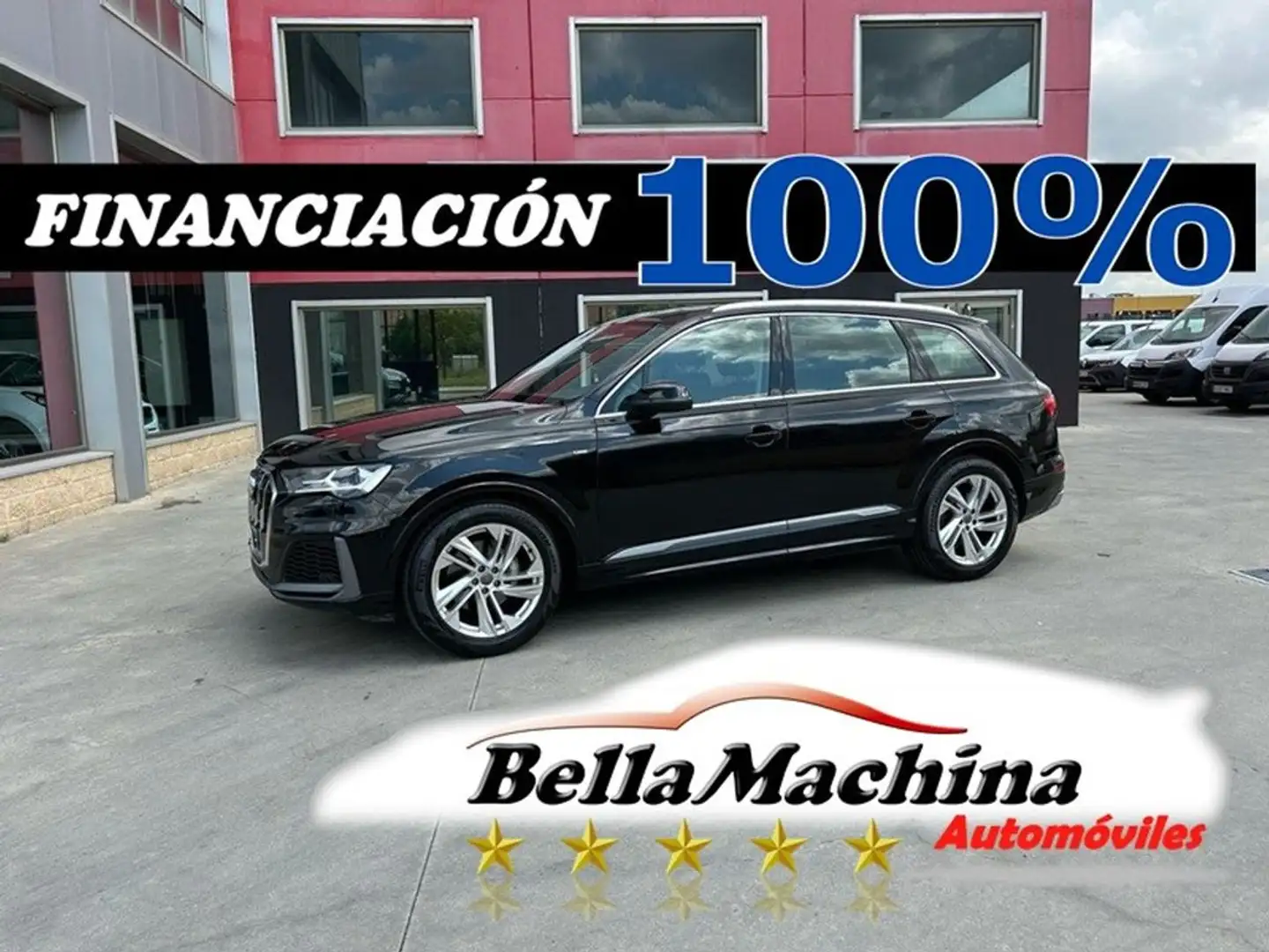 Audi Q7 S line 50 TDI 210kW (286CV) quattro tip Negro - 1