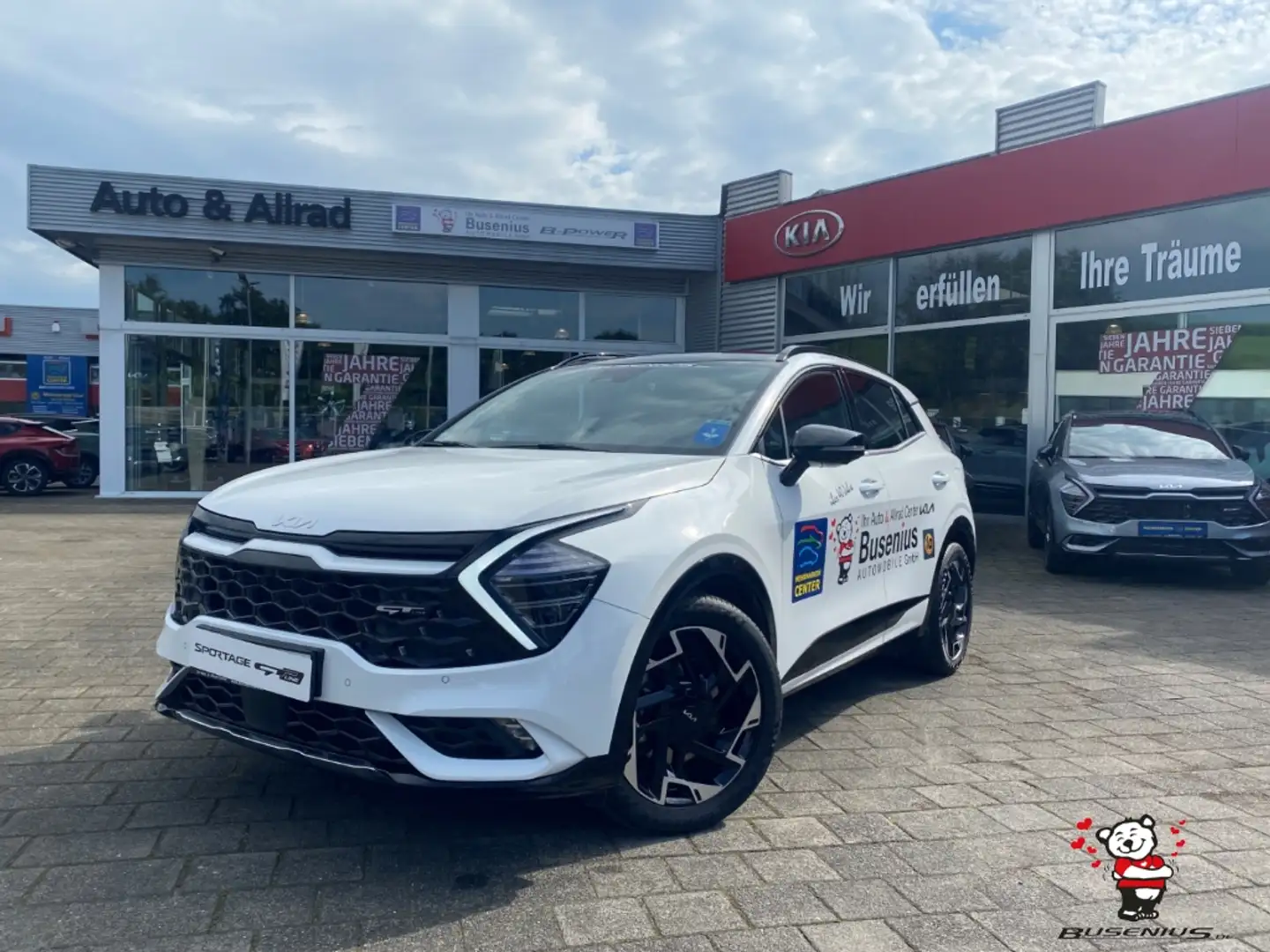 Kia Sportage 1,6 CRDI 4WD DCT GT-Line +Drive+Sound+Pano Weiß - 2