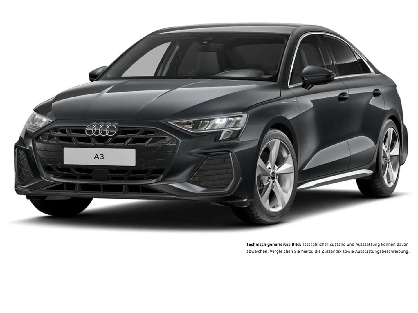 Audi A3 30 S LINE CAM ACC LM18 NAVI+ CARPLAY SITZHEIZ Grau - 2