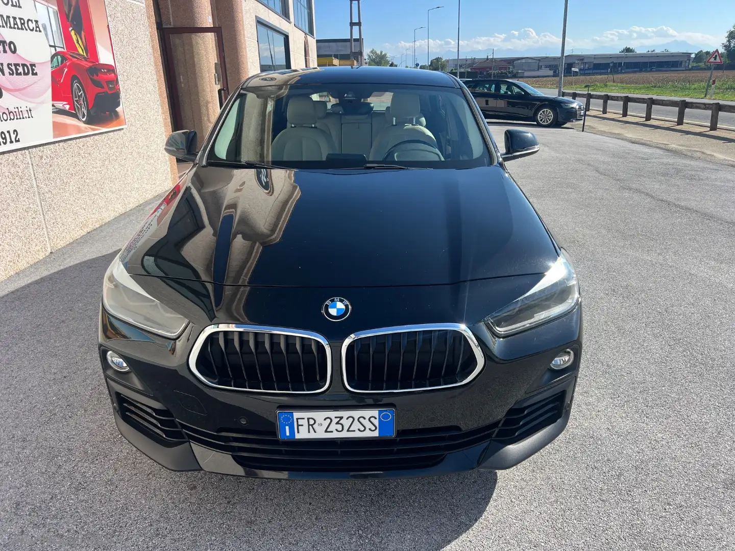 BMW X2 xDrive20d Advantage FARI LED PELLE 18 Noir - 2