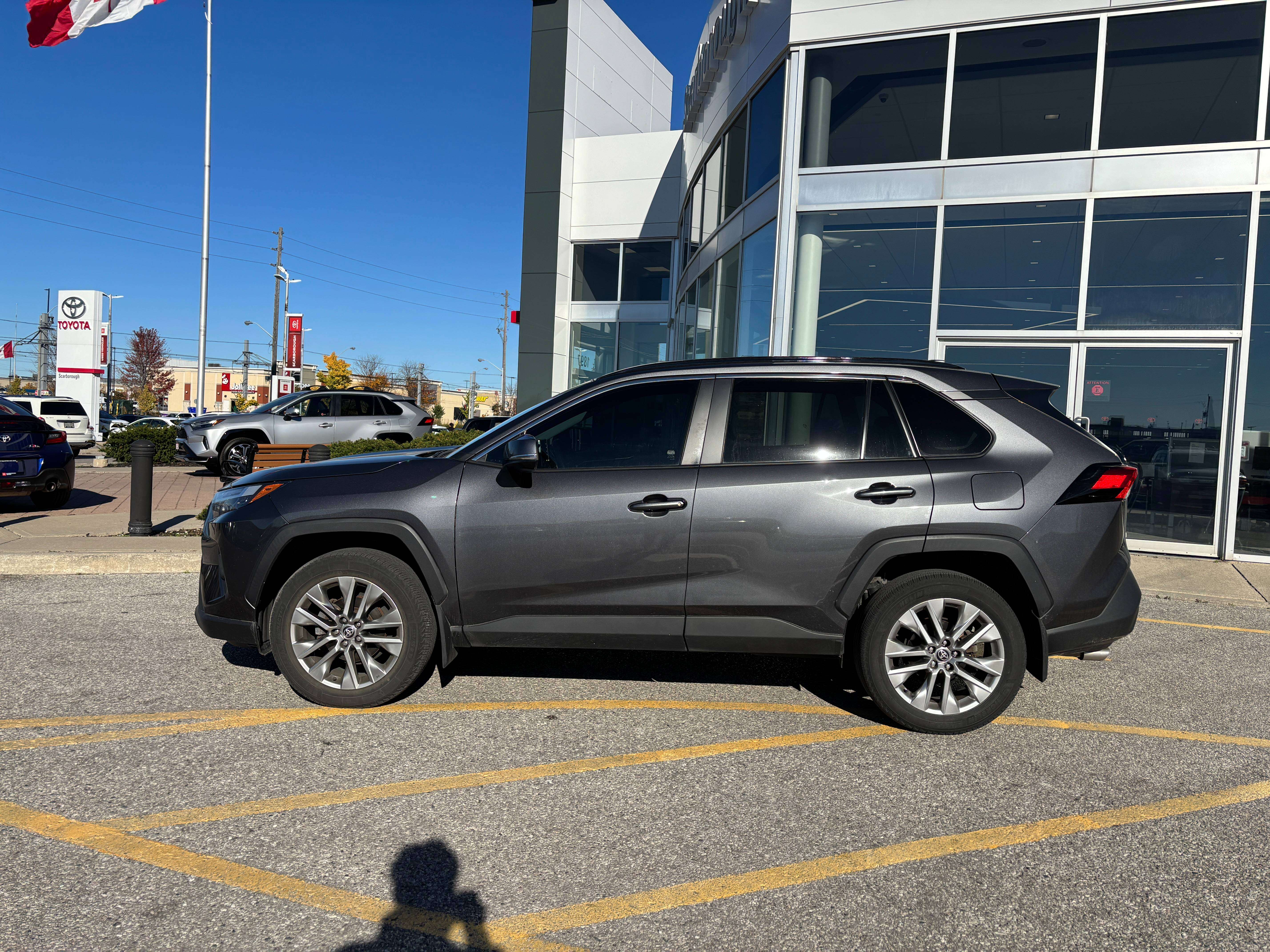 used 2022 Toyota RAV4 car, priced at $34,995