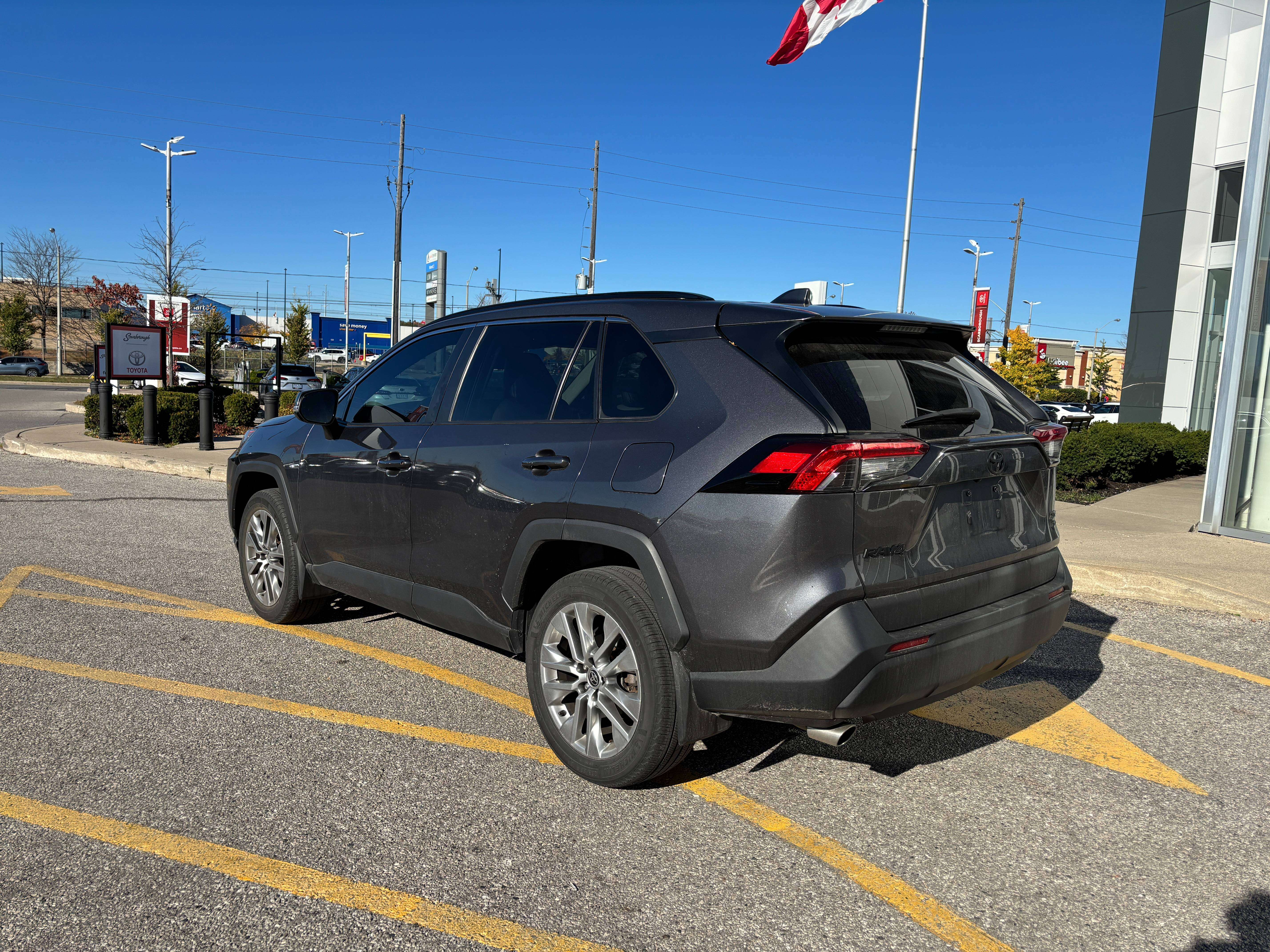 used 2022 Toyota RAV4 car, priced at $34,995