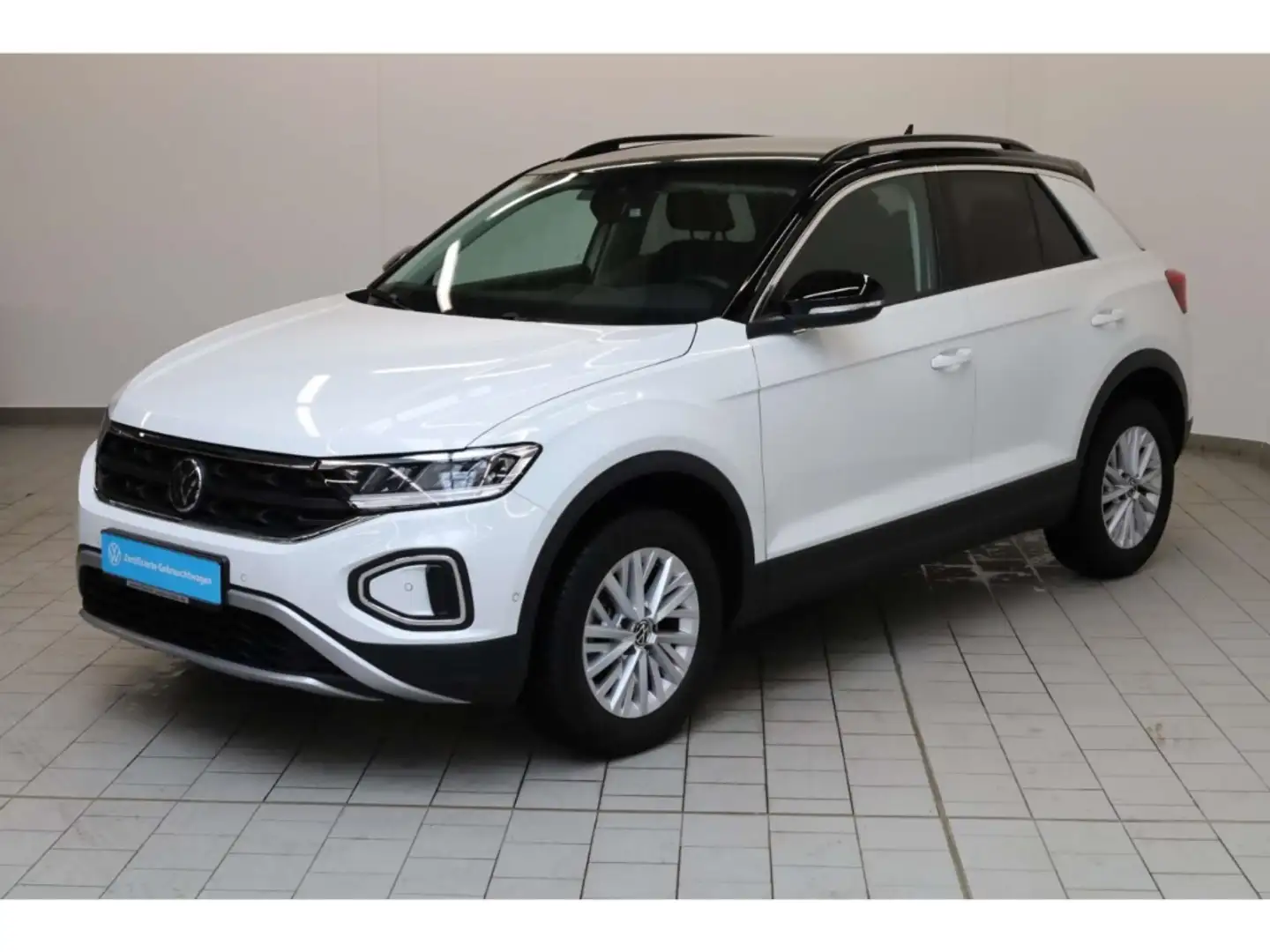 Volkswagen T-Roc 1.5 TSI Life 6-Gg. AHK/LED/NAV/DC/PDC/SH Weiß - 2