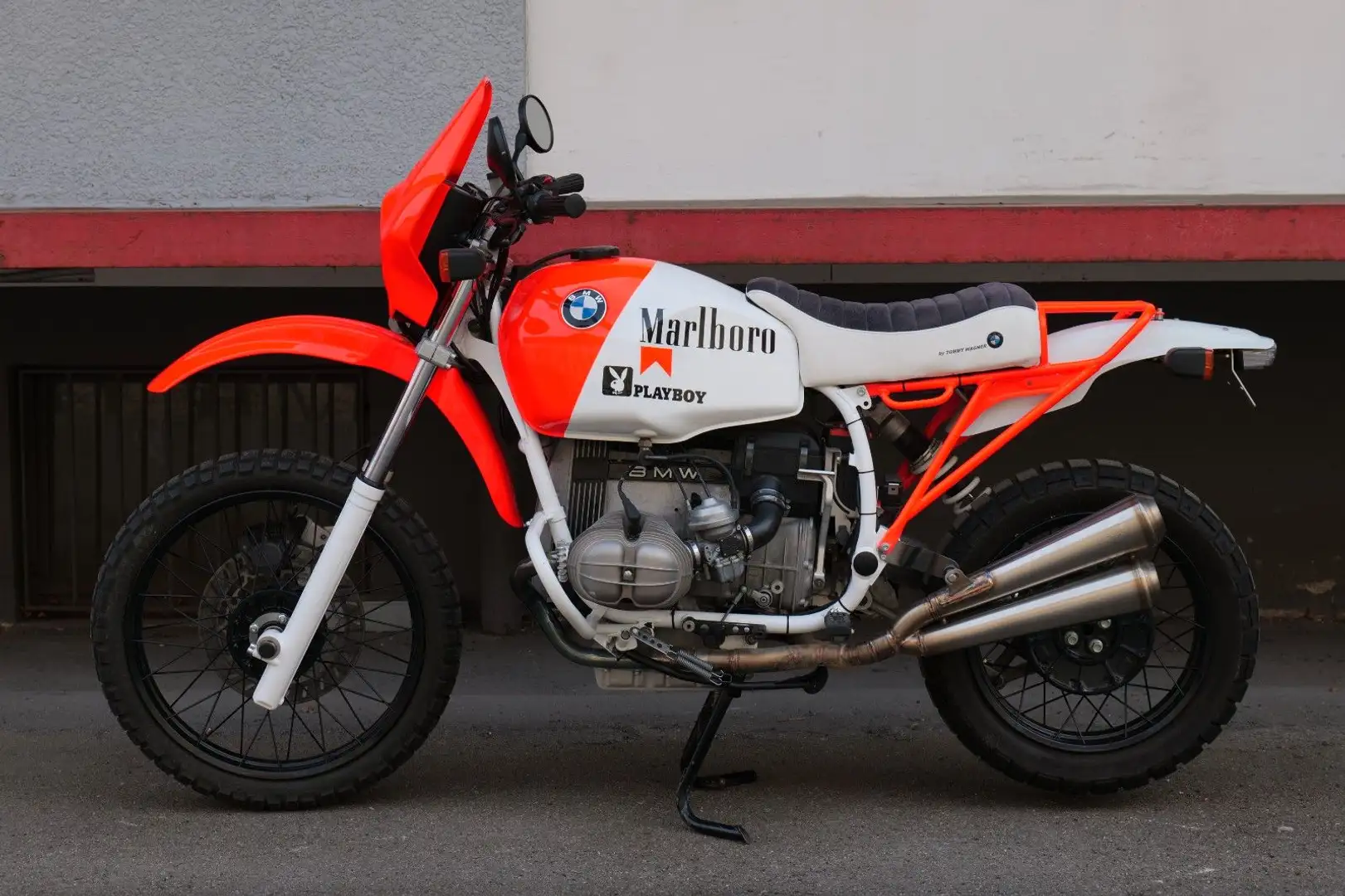 BMW R 80 GS Lac Rose by Tommy Wagner Blanco - 1