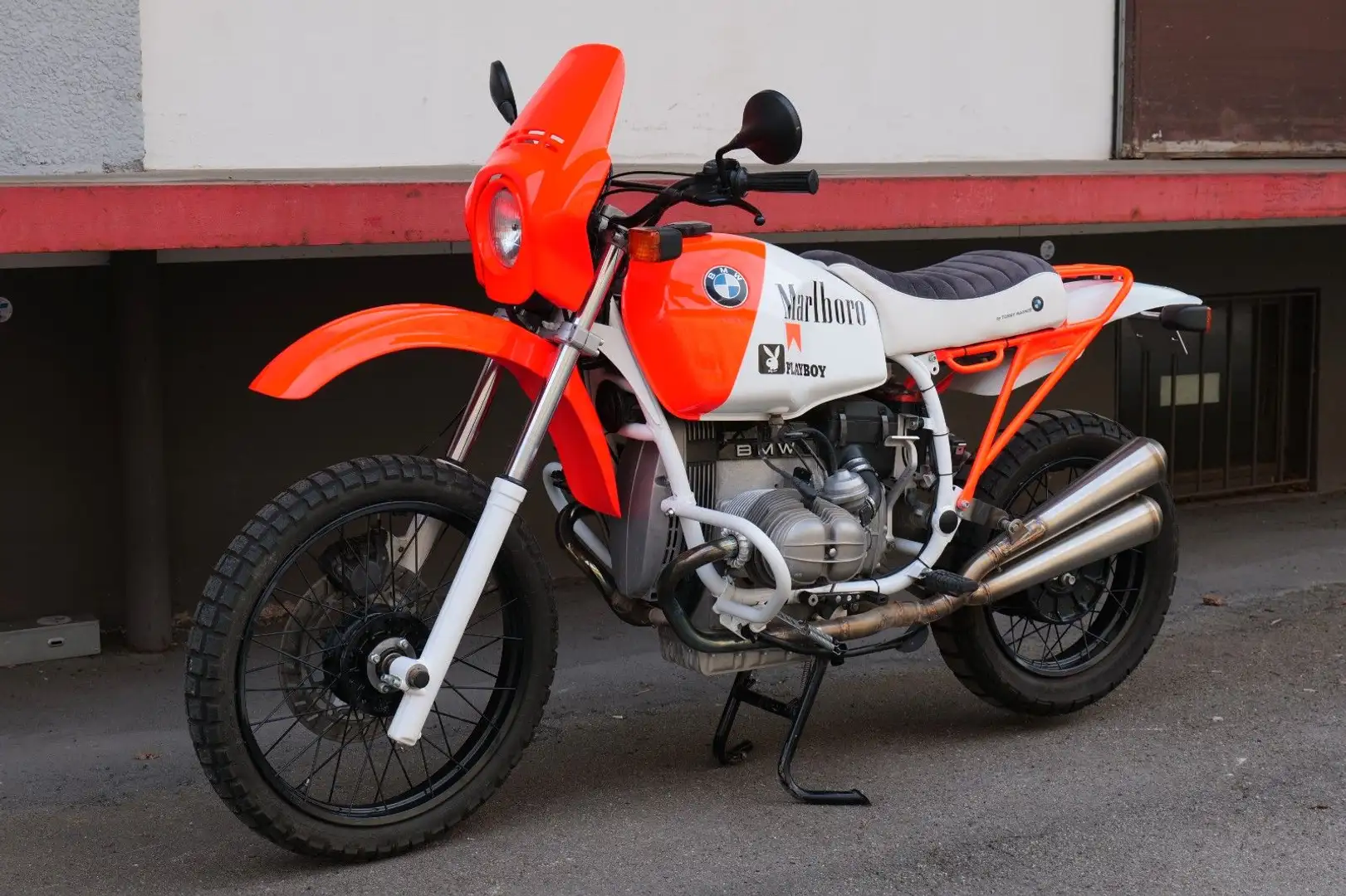 BMW R 80 GS Lac Rose by Tommy Wagner Blanco - 2