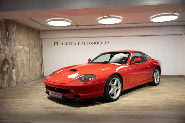 Ferrari Rosso Corsa - Cuir Noir