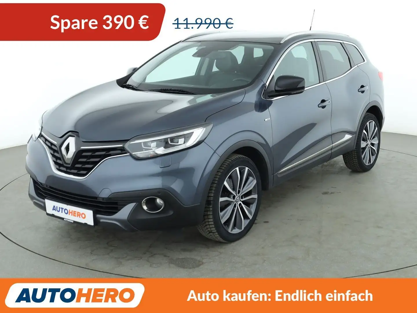 Renault Kadjar 1.2 TCe Energy Bose Edition*NAVI*TEMPO*PDC* Grau - 1