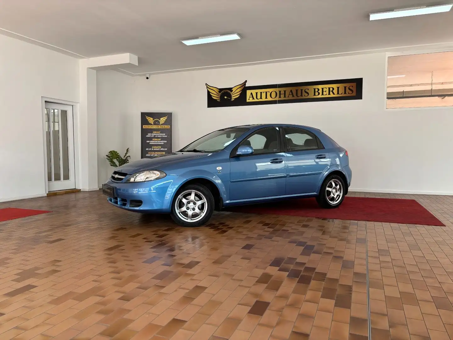 Chevrolet Lacetti 1.6/KLIMA/ALU/TÜV Neu/ALLWETTER Blau - 2