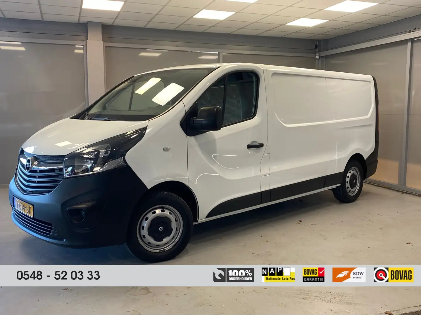 Opel Vivaro L2H1 Edition 1.6 CDTI L| NAVI | OPRIJBAAN | AIRCO Wit - 2