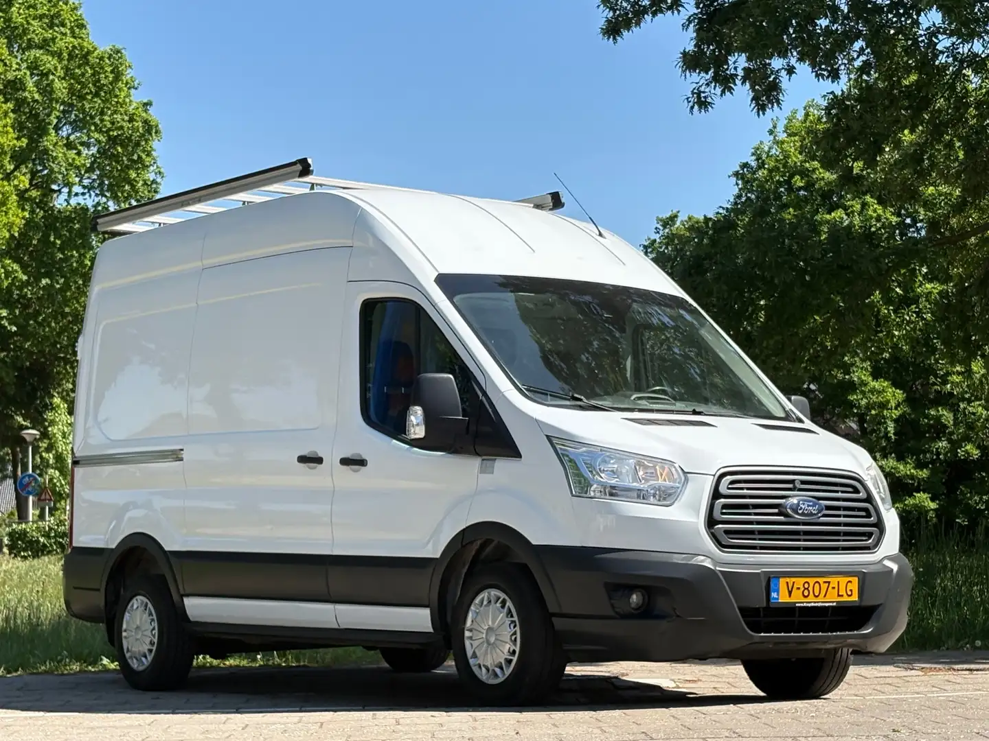 Ford Transit 290 2.2 TDCI L2H3 Trend, 2800KG trekgewicht, airco Blanco - 2