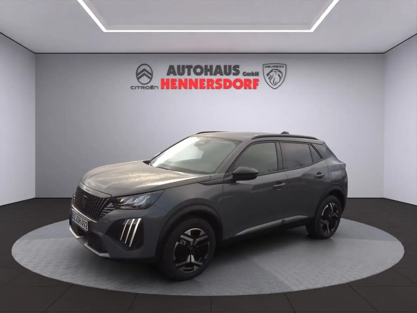 Peugeot 2008 PureTech 130 EAT8 Allure (U) Gris - 1