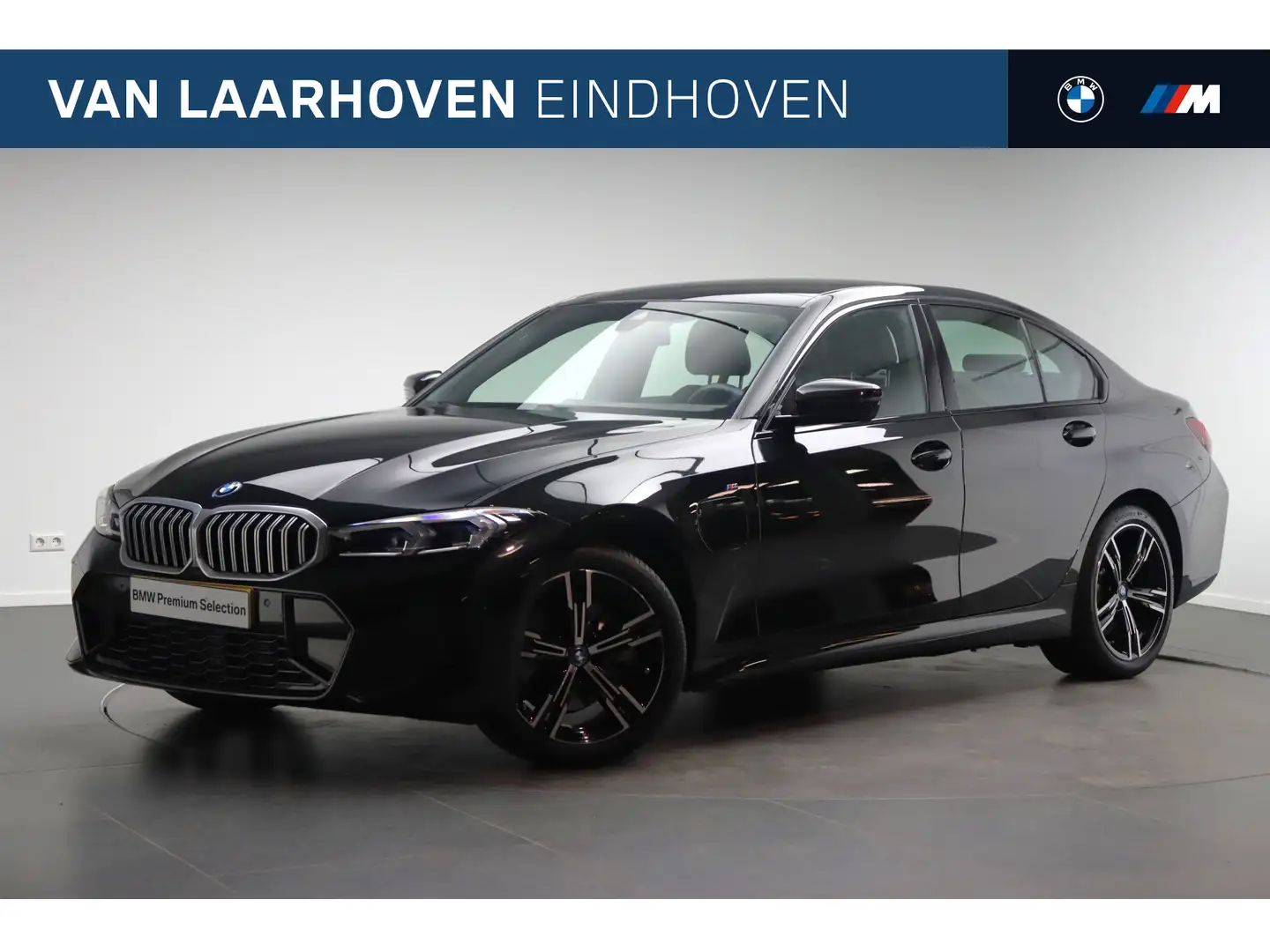 BMW 320 3 Serie 320e M Sport Automaat / Trekhaak / Sportst Zwart - 1