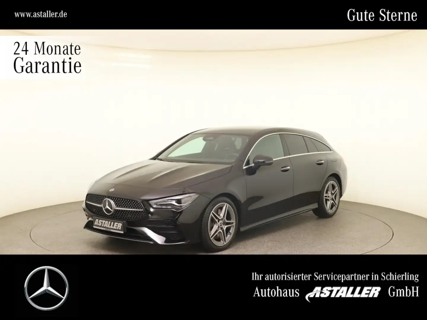 Mercedes-Benz CLA 250 4M SB AMG Line Premiump+LED+Winterp+Park Schwarz - 1