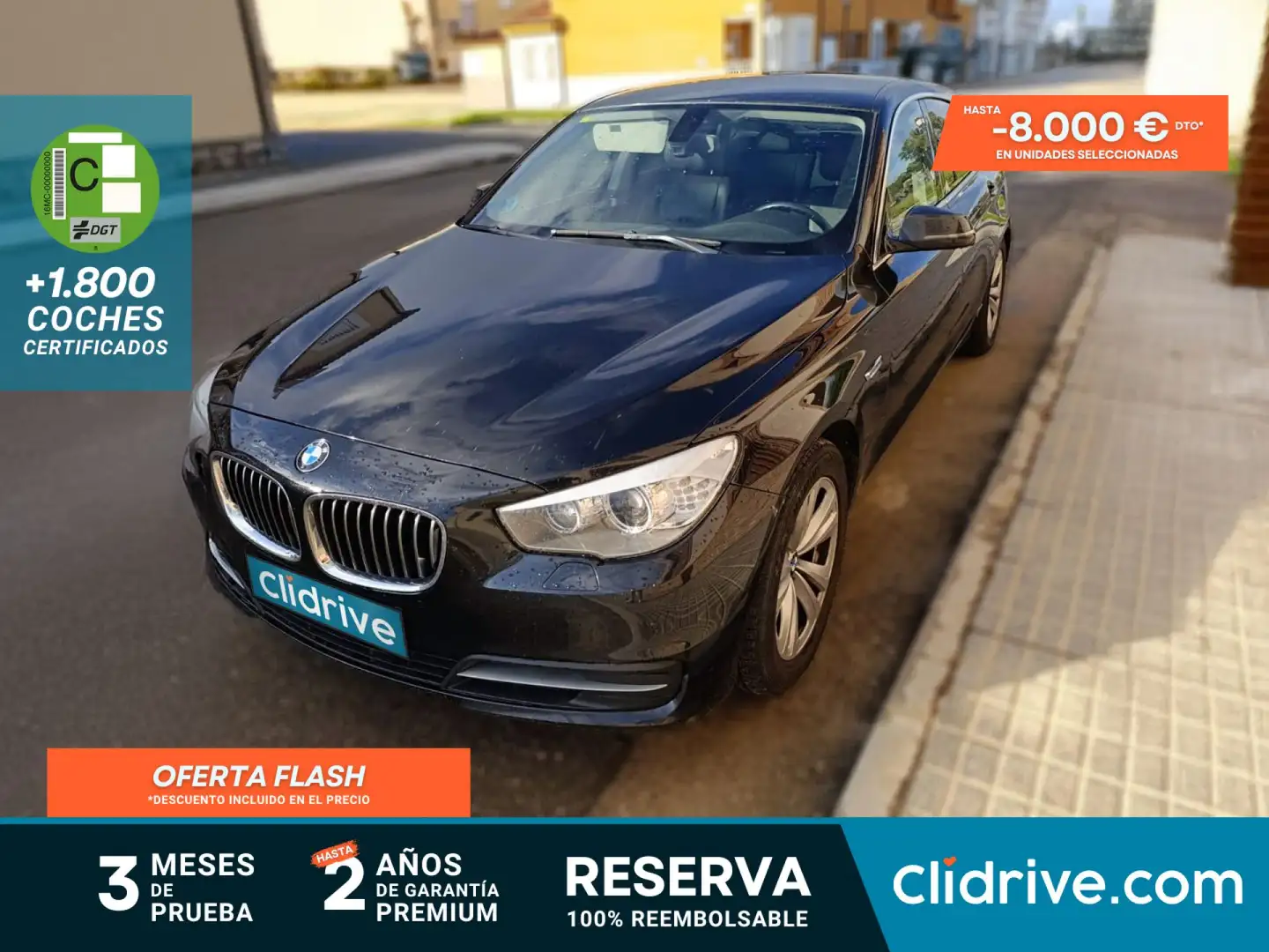 BMW 530 530dA Gran Turismo xDrive Negro - 1