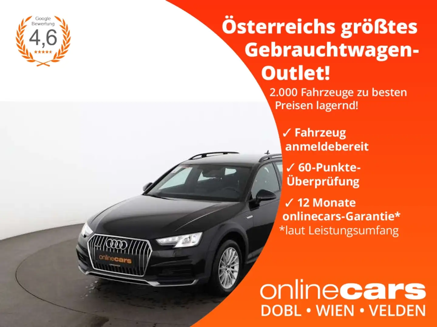 Audi A4 allroad quattro 2.0 TDI Aut XENON NAVI TEMP Schwarz - 1