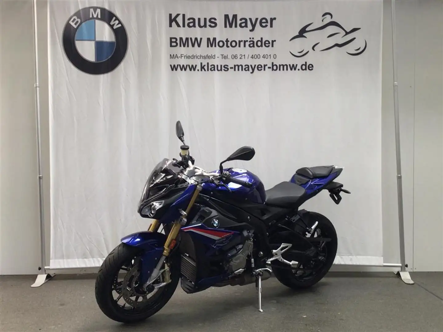 BMW S 1000 R 0 Bleu - 1