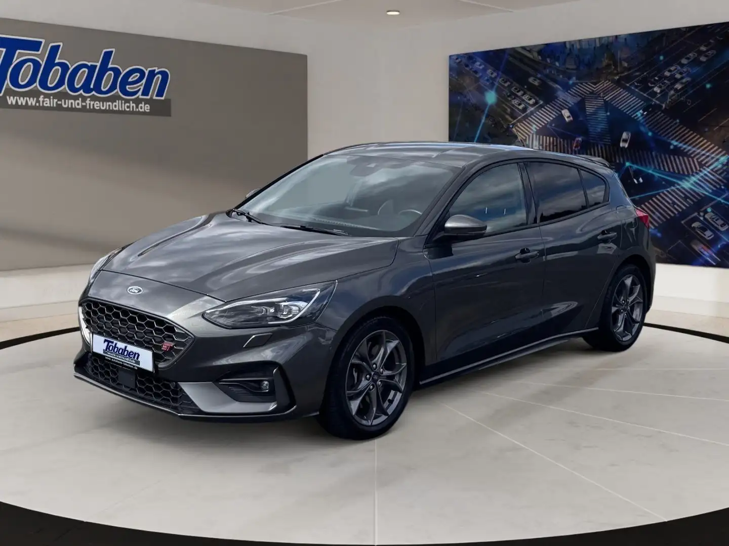 Ford Focus ST 2.3 ST LED+ACC + KEYLESS + 19 Zoll Gris - 1