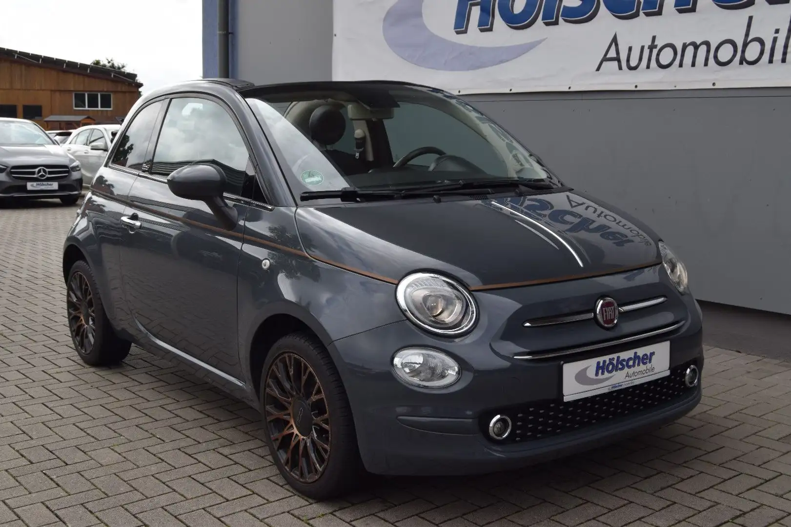 Fiat 500C !AUTOM!Collezione C Grau - 1
