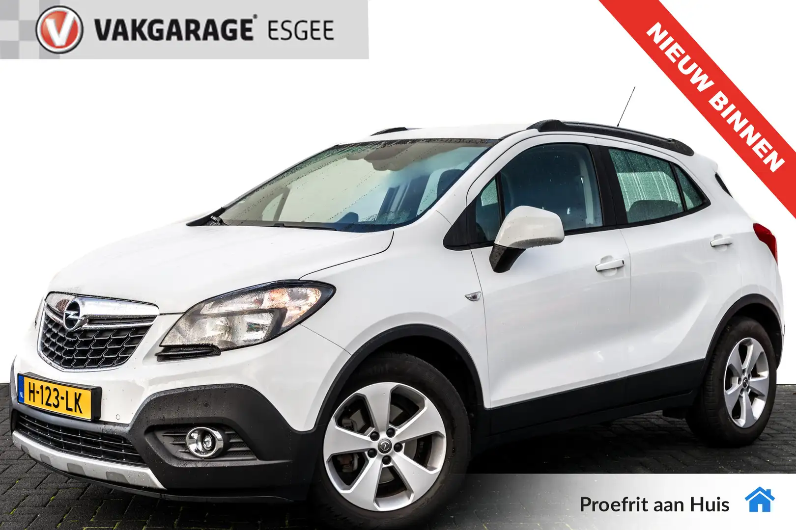 Opel Mokka X 1.4 Turbo Innovation AUTOMAAT RIJKLAAR INCL:GARANT Bianco - 1