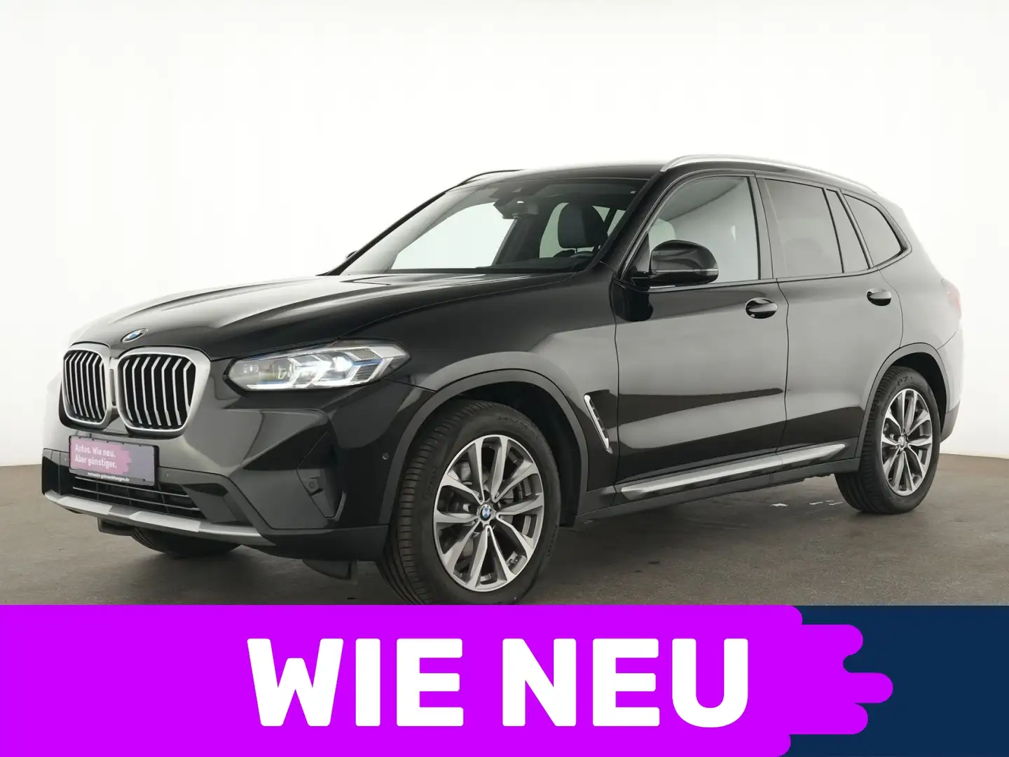 BMW X3 Laser|Leder|Winterfreude-Paket|Innovationspa Schwarz - 1
