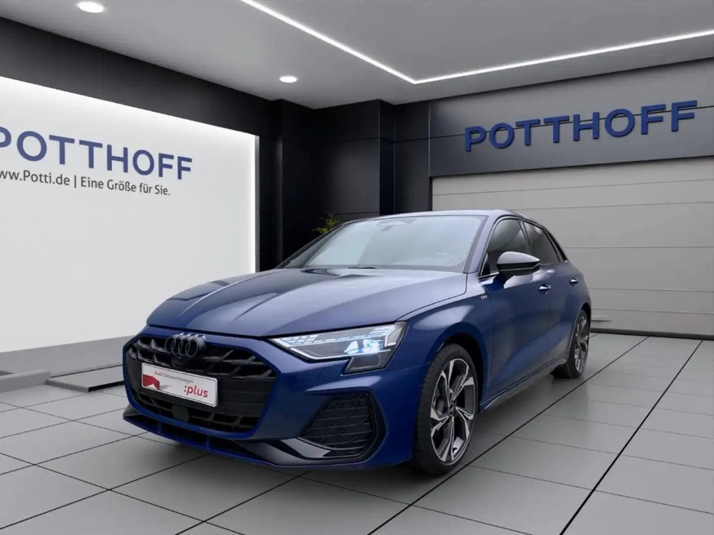 Audi A3 Sportback TFSI S LINE MATRIX NAVI SONOS VRITUAL Blau - 1