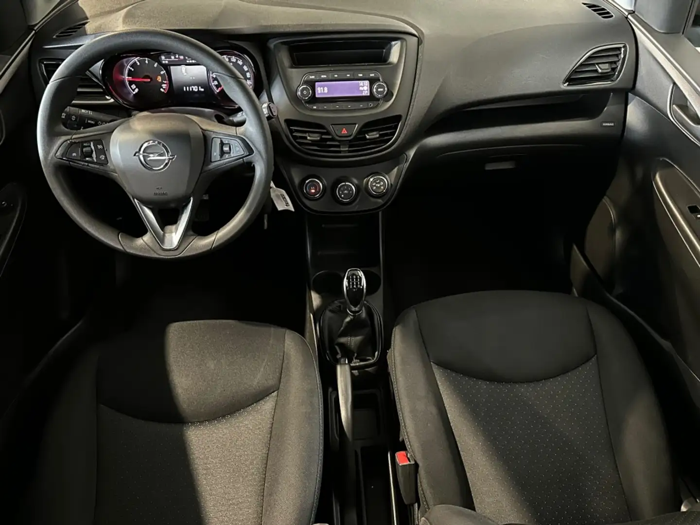 Opel Karl 1.0 ECOFLEX EDITION RIJKLAAR l CRUISE l PDC l AIRC Schwarz - 2