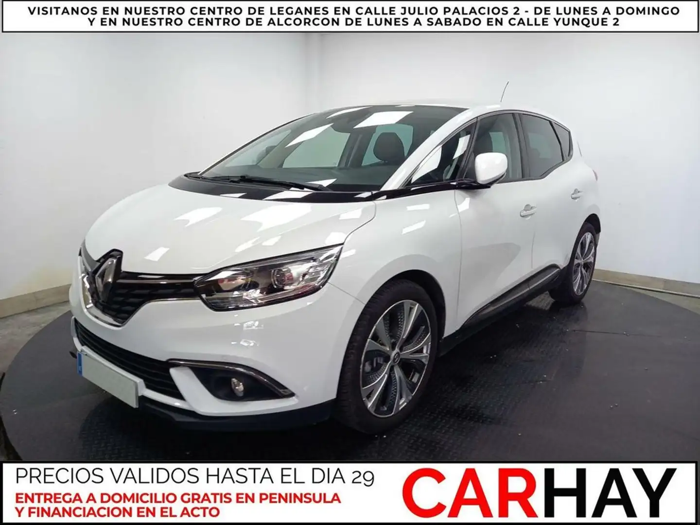 Renault Scenic 1.5 DCI ENERGY INTENS EDC AUT Blanc - 1