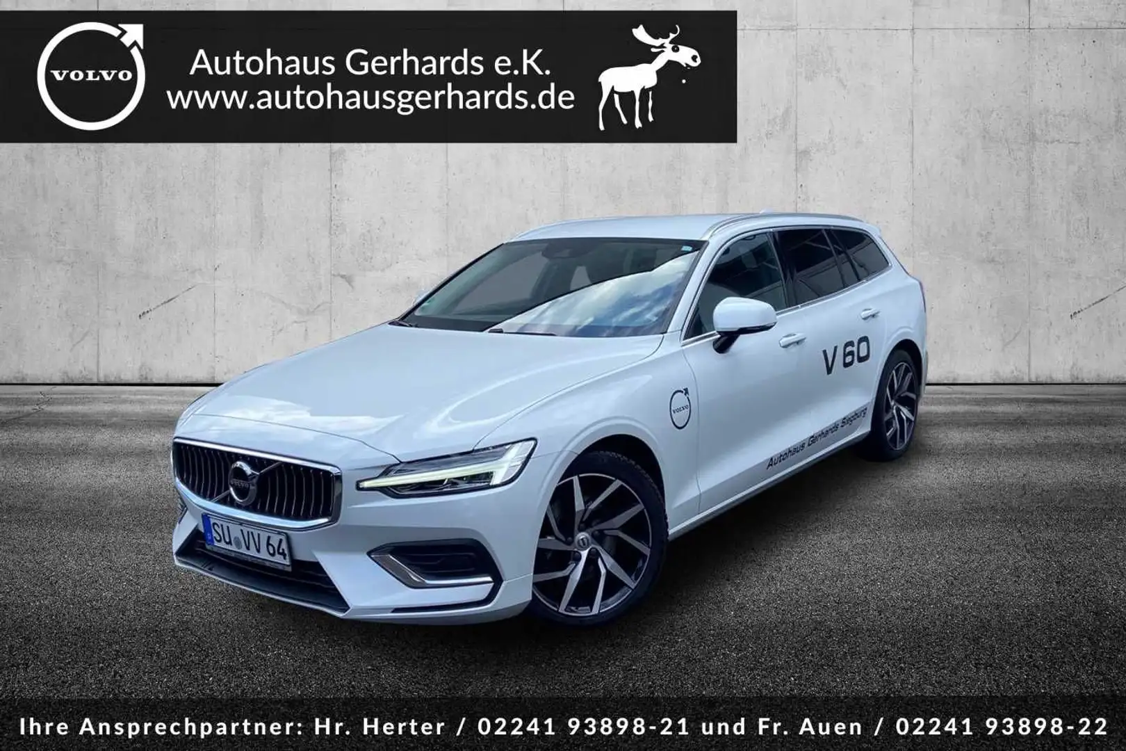Volvo V60 T4 Inscription, BLIS, Rückfahrkamera, Memory Weiß - 1