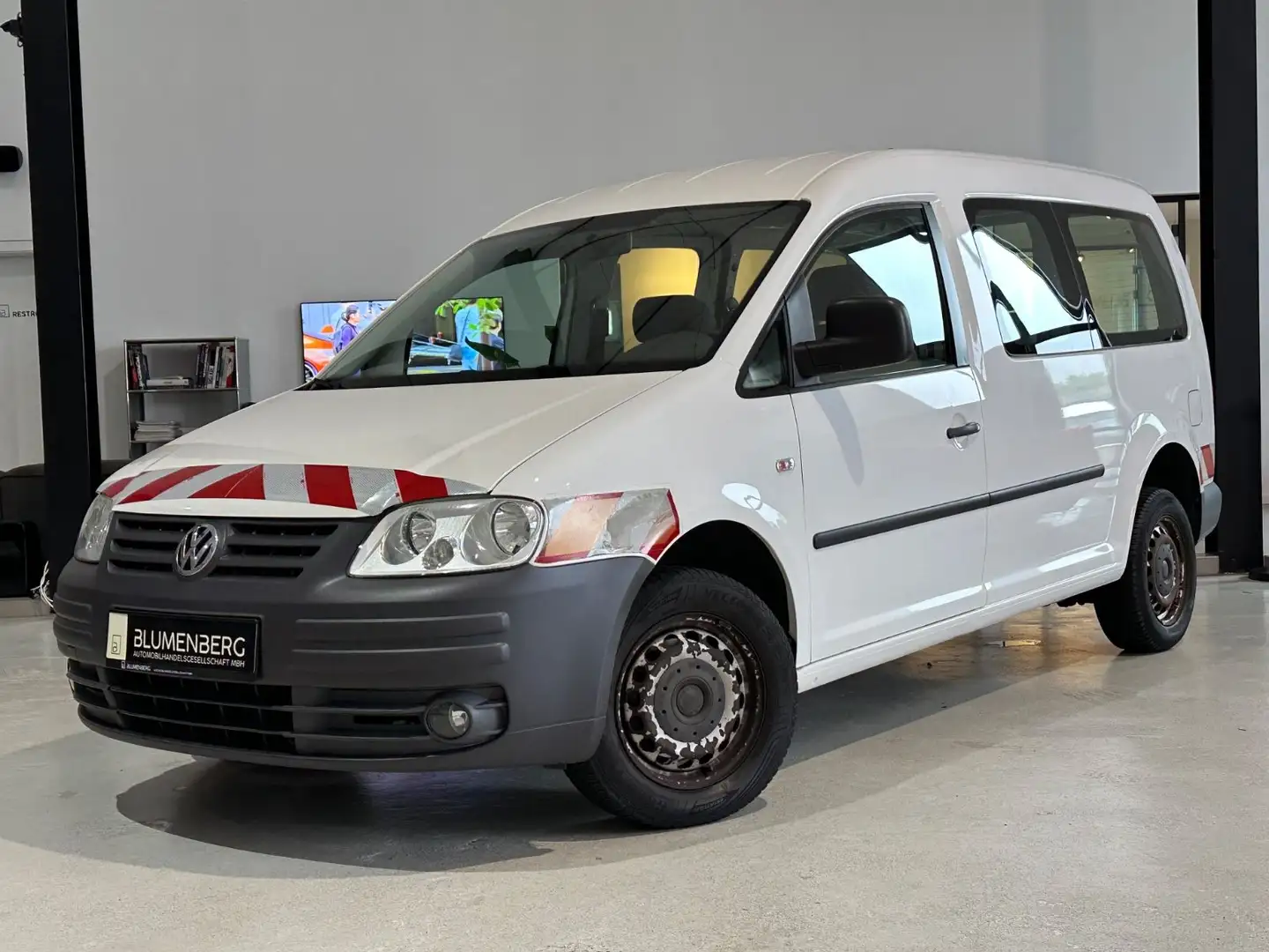 Volkswagen Caddy 1.6 Maxi Kombi *5-Sitz,Servo* Weiß - 1