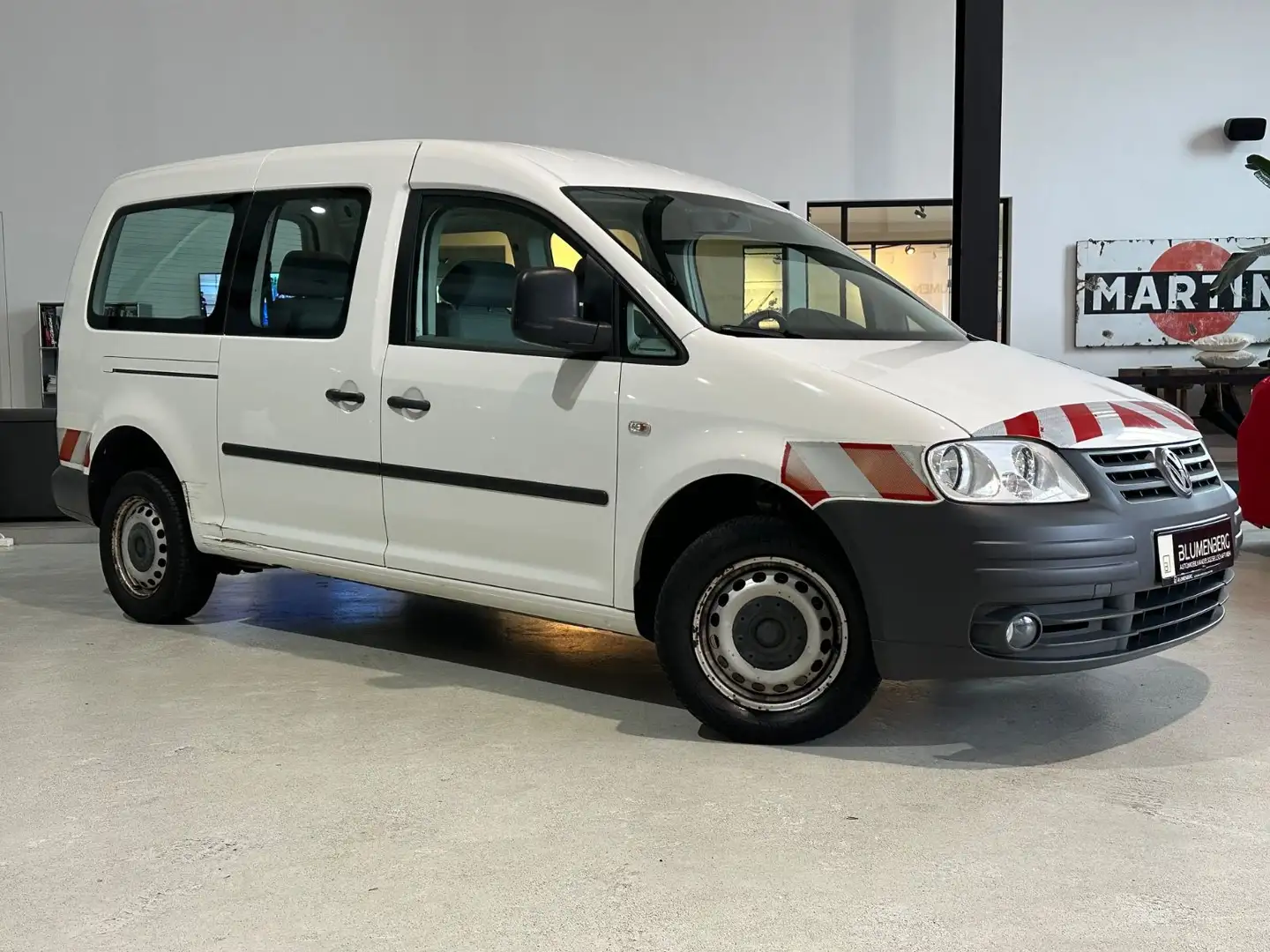 Volkswagen Caddy 1.6 Maxi Kombi *5-Sitz,Servo* Weiß - 2