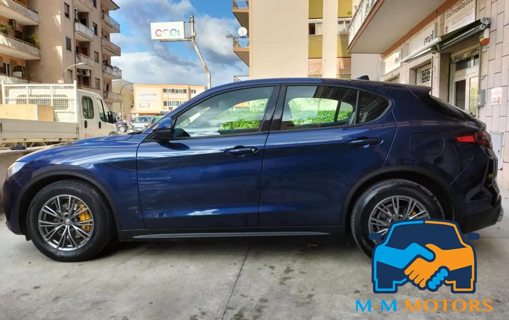 Alfa Romeo Stelvio 2.2 TD 180 CV AT8 RWD BUSINESS. DISTRIBUZIONE OK Bleu - 2