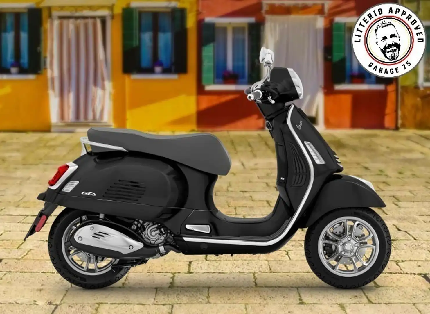 Vespa GTS 300 Nero - 1