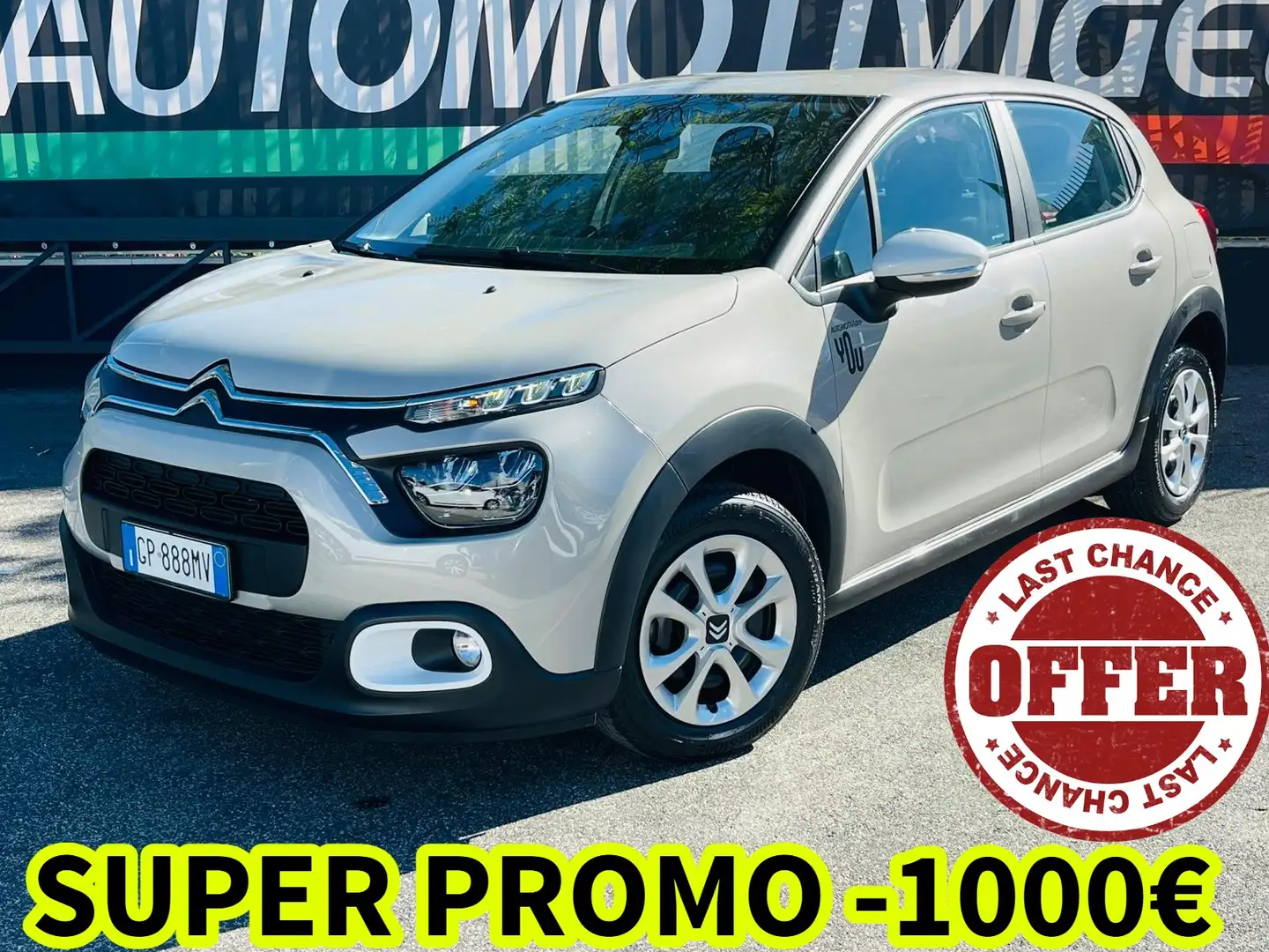 Citroen C3 C3 1.2 puretech YOU SUPER PROMO UFF. ITALIANA Beige - 1