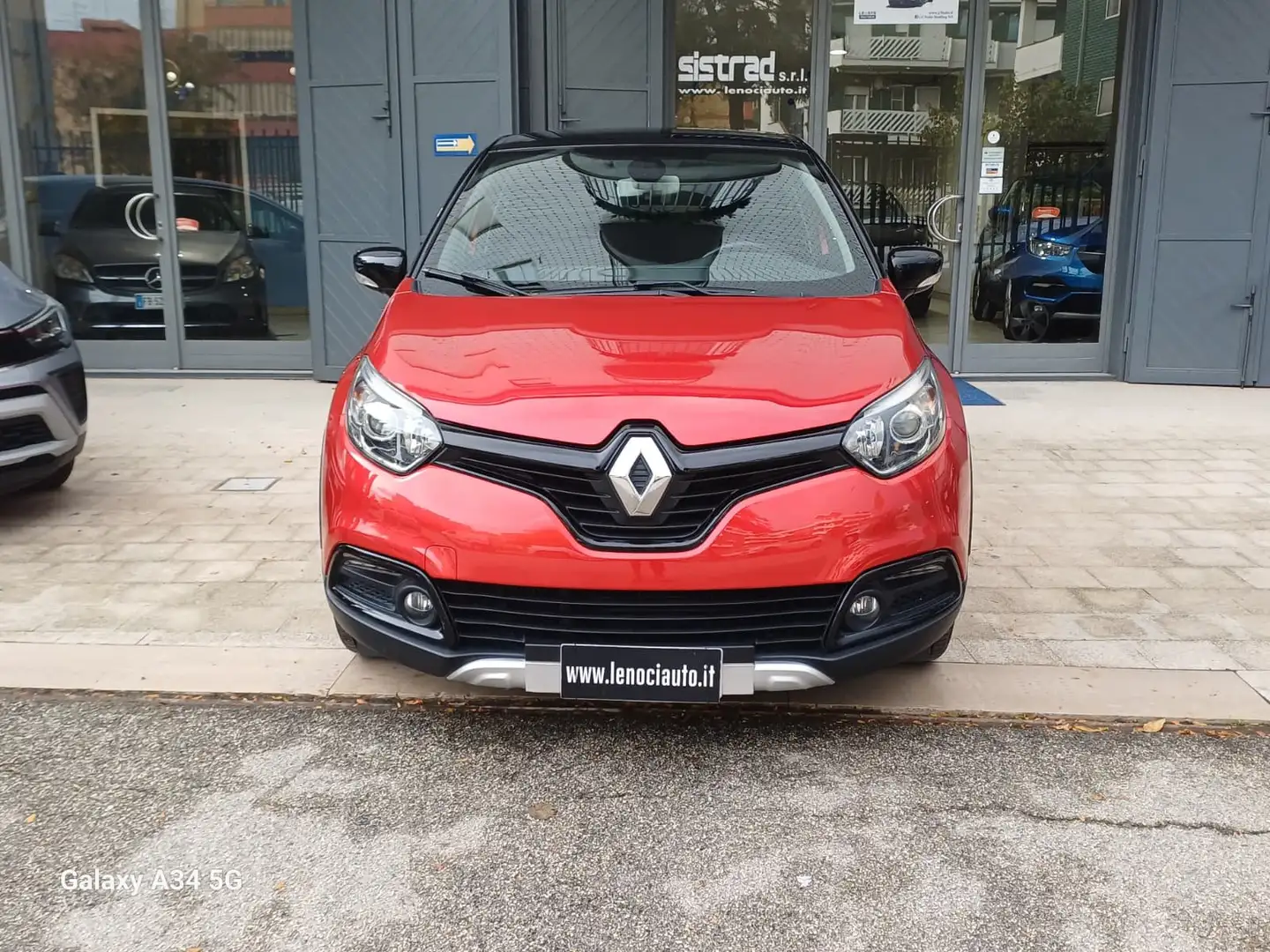 Renault Captur Captur I 2013 1.5 dci Intens ( r-link) 90cv edc E6 Rosso - 1