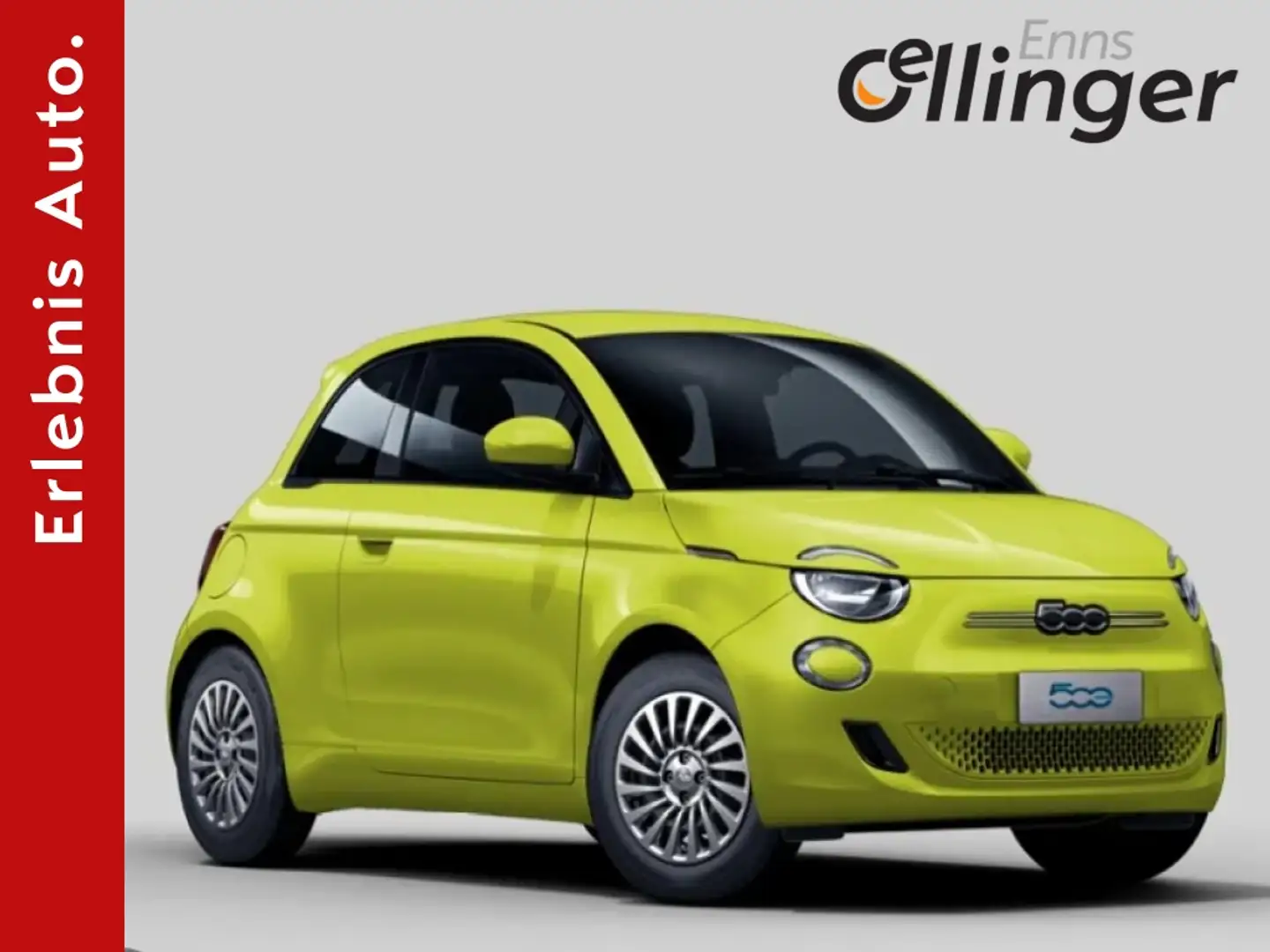 Fiat 500e 500 Elektro 500 42 kWh Sárga - 1