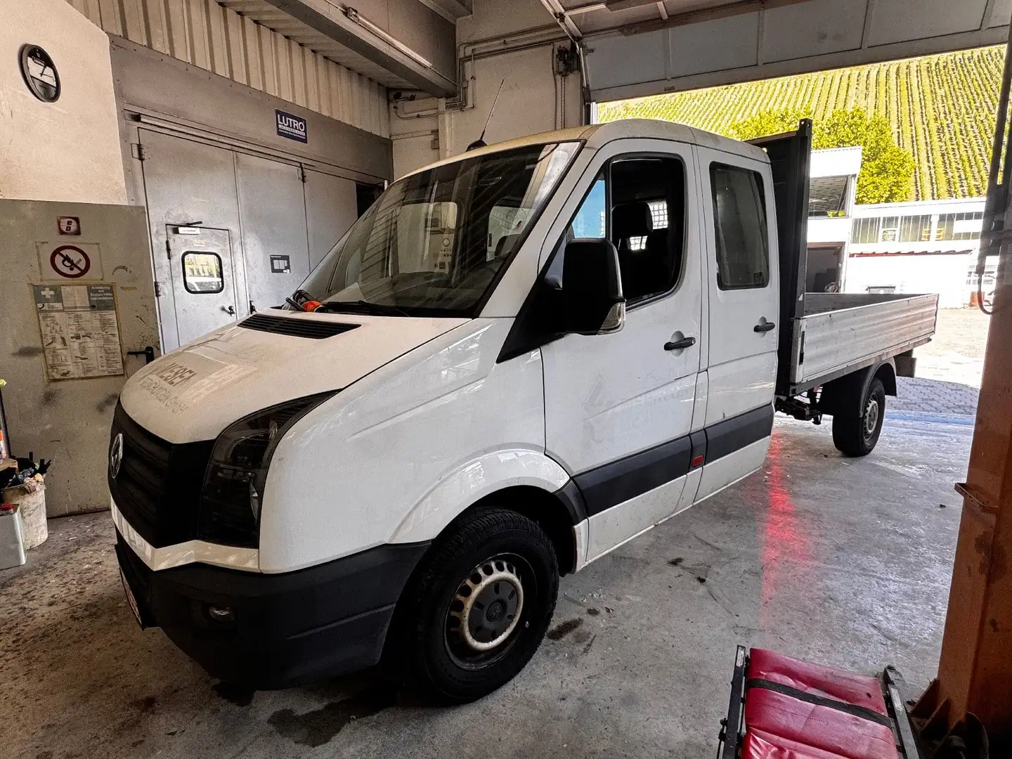 Volkswagen Crafter Pritsche 35 lang L3 Doppelkabine Blanc - 2