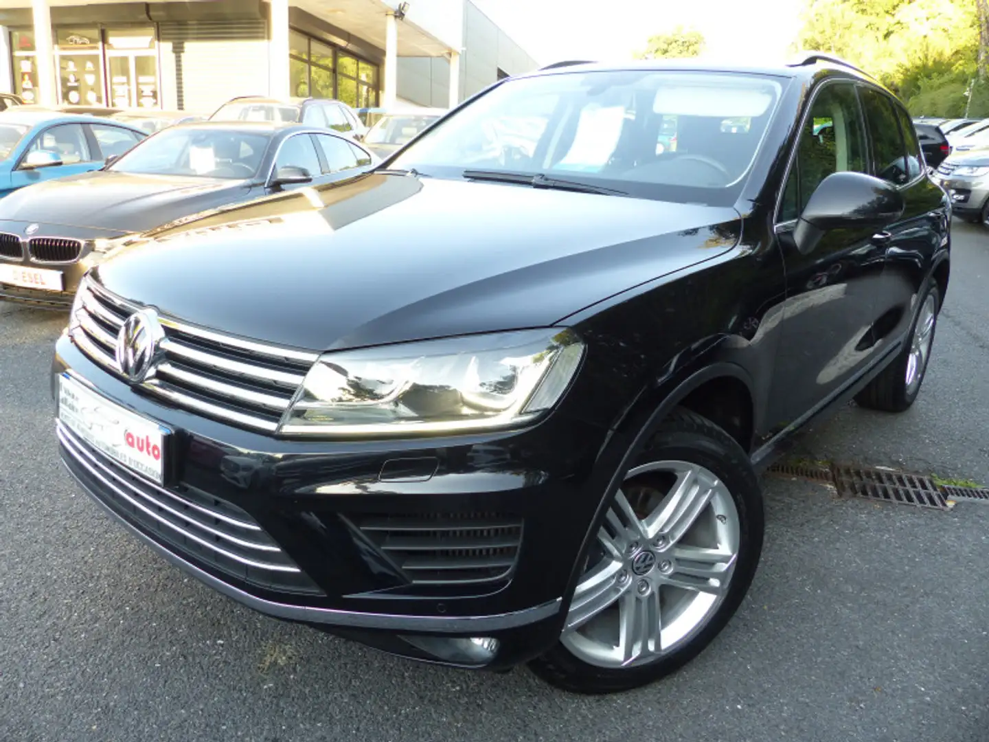Volkswagen Touareg 3.0 V6 TDI 204CH BLUEMOTION TECHNOLOGY CARAT 4MOTION TIPTRONIC Zwart - 1